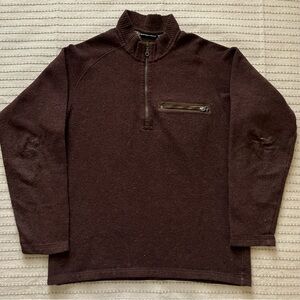 Vintage 90s Patagonia Comfort Wool Zip-T pullover